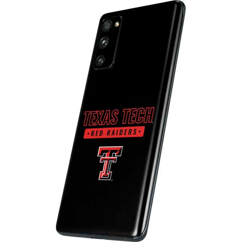 Texas Tech University TT Red Raiders Galaxy S20 Fan Edition Skin